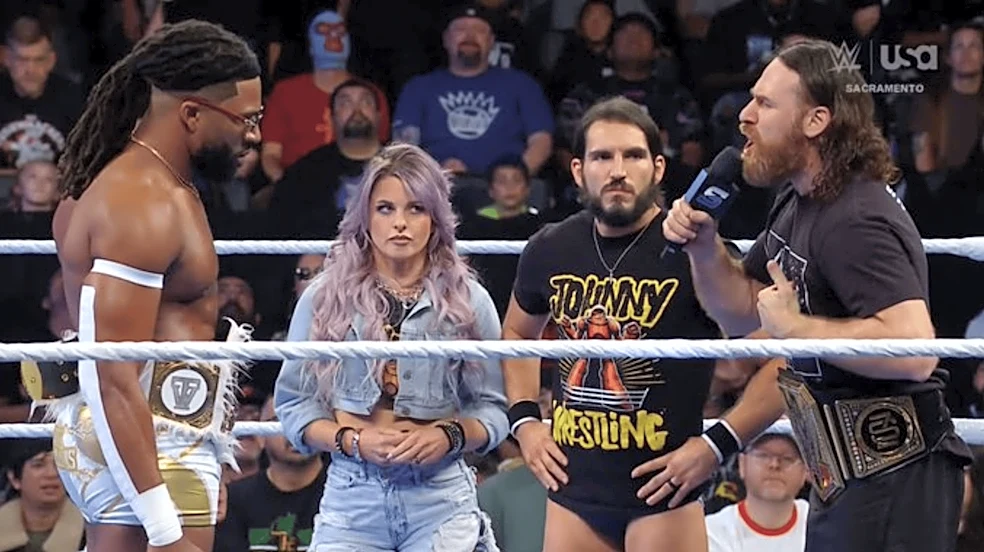 Trick Williams kicks up his issue with WWE Champion Sami Zayn again