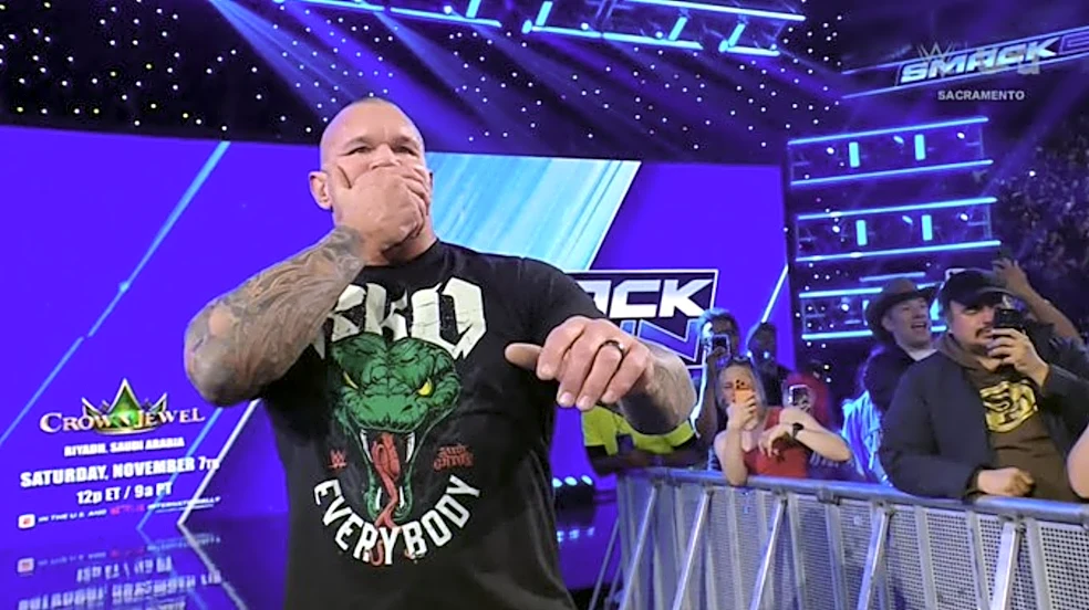 Cody Rhodes punted Baron Corbin