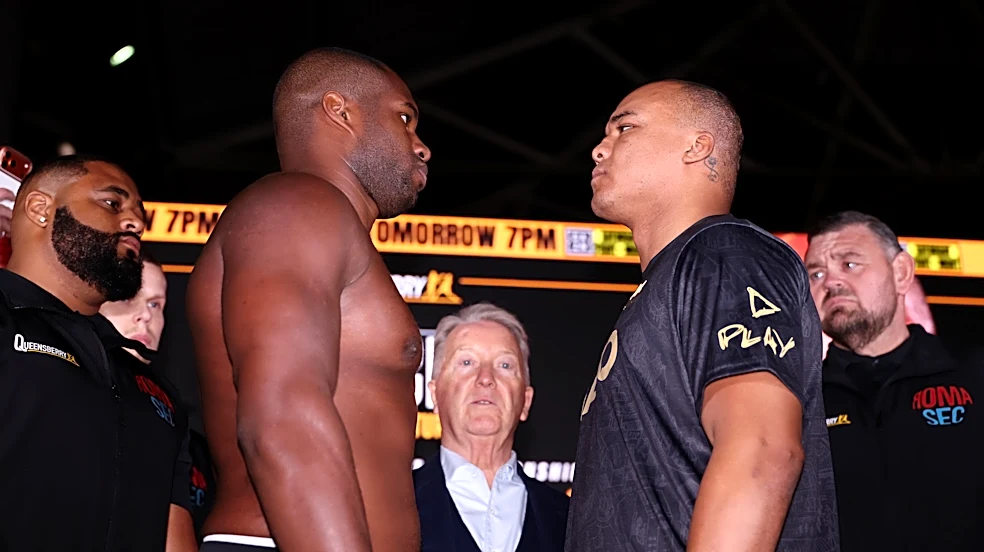 Dubois vs. Wardley 2 Results: Live updates of the undercard and main event