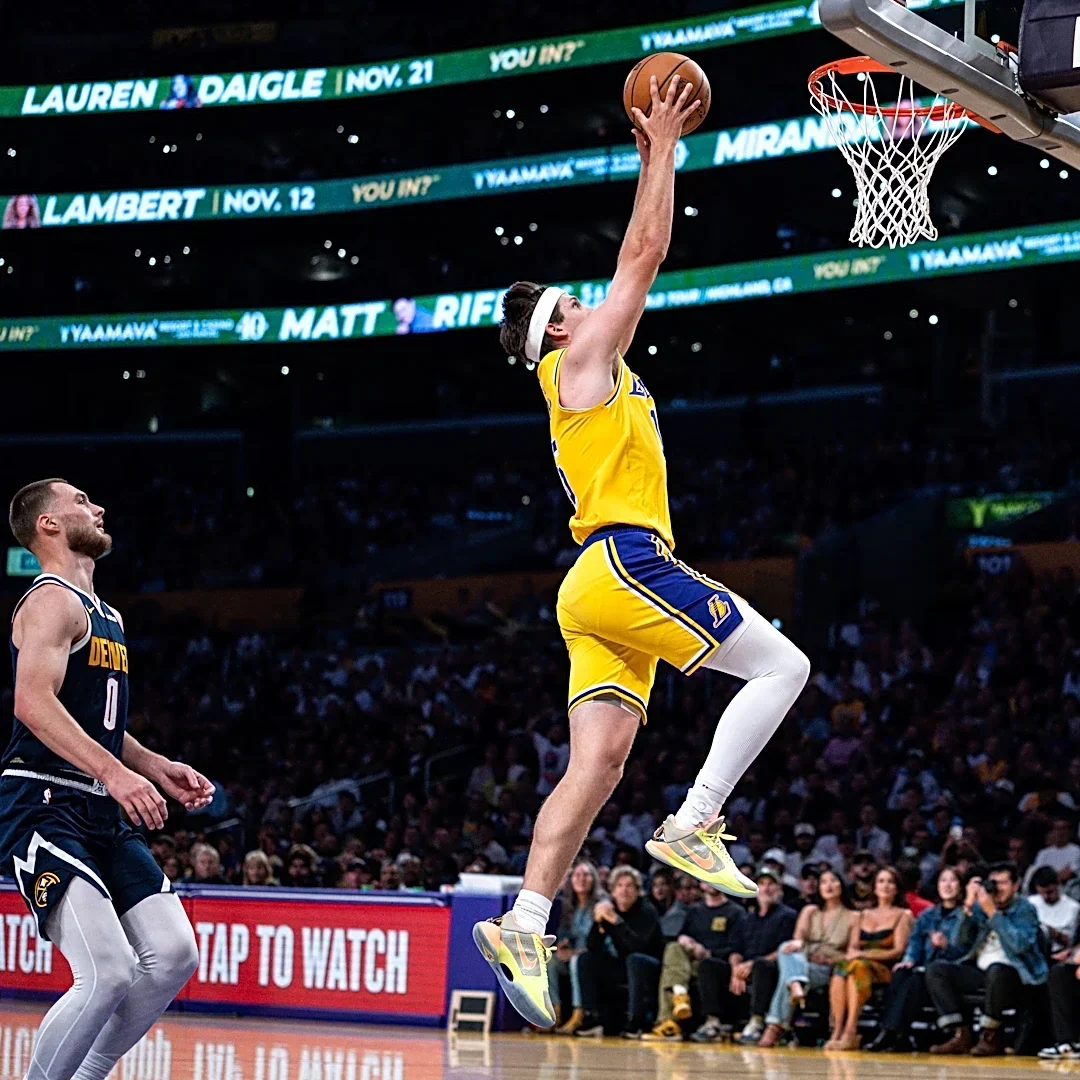 Lakers close preseason with loss to Nuggets