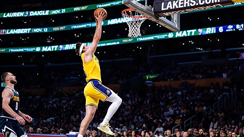Lakers close preseason with loss to Nuggets