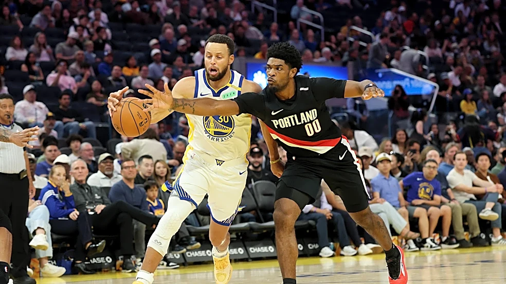 Blazers Fall to Warriors in Final Preseason Game
