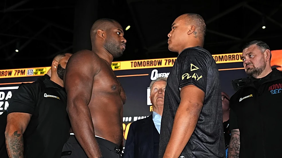 Daniel Dubois vs Fabio Wardley 2: Live blog and results, round-by-round updates!