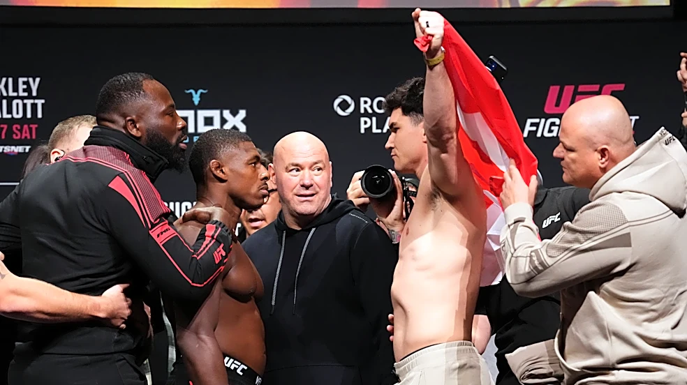 UFC Edmonton Results: Buckley vs. Malott