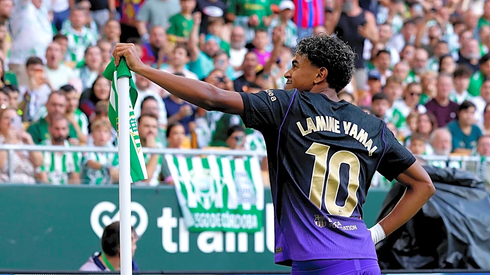 Real Betis 2-5 Barcelona: Lamine Yamal shines as La Liga leaders stay perfect with chaotic win in Seville