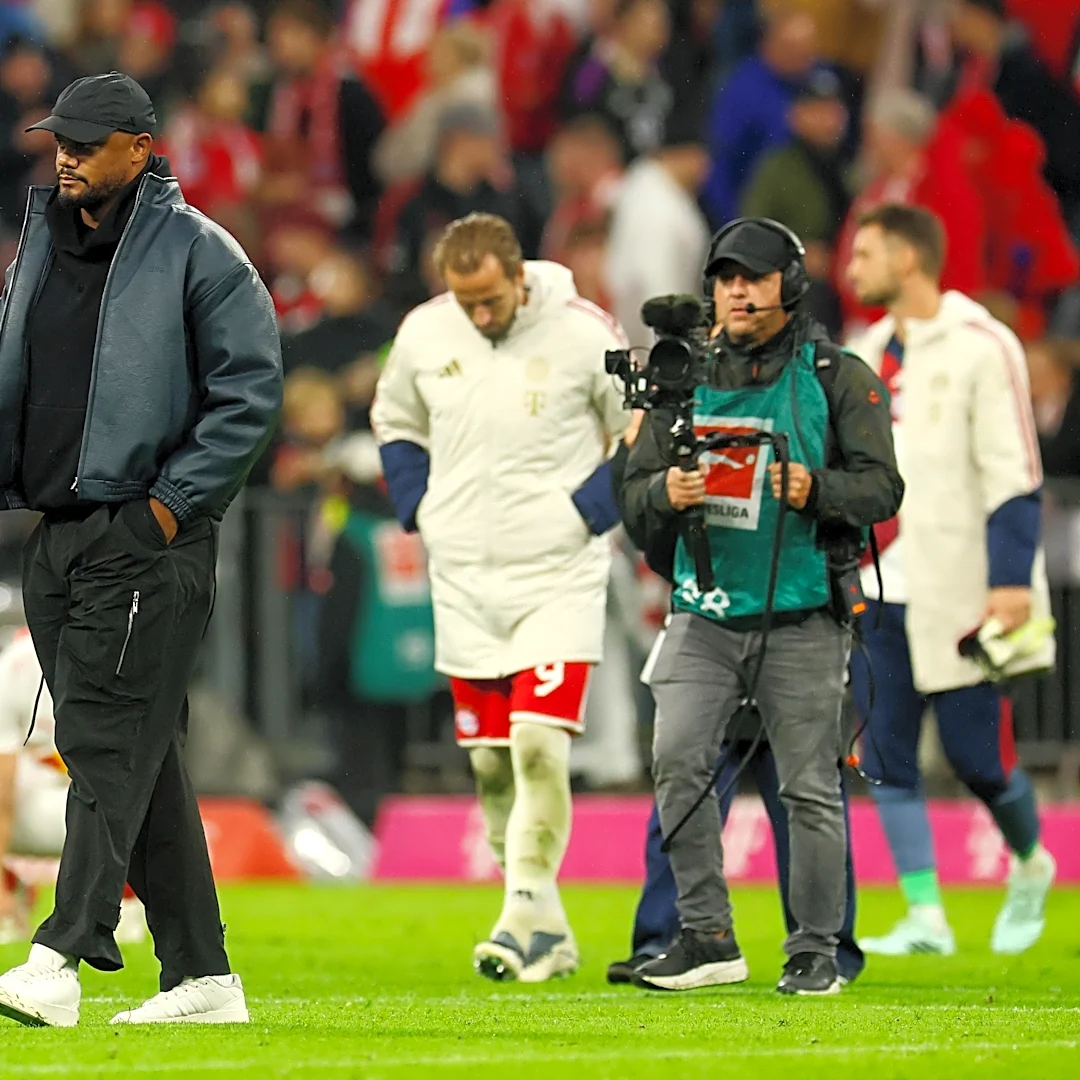 Vincent Kompany was dealing with hip injury during Bayern Munich’s 6-1 win over RB Leipzig