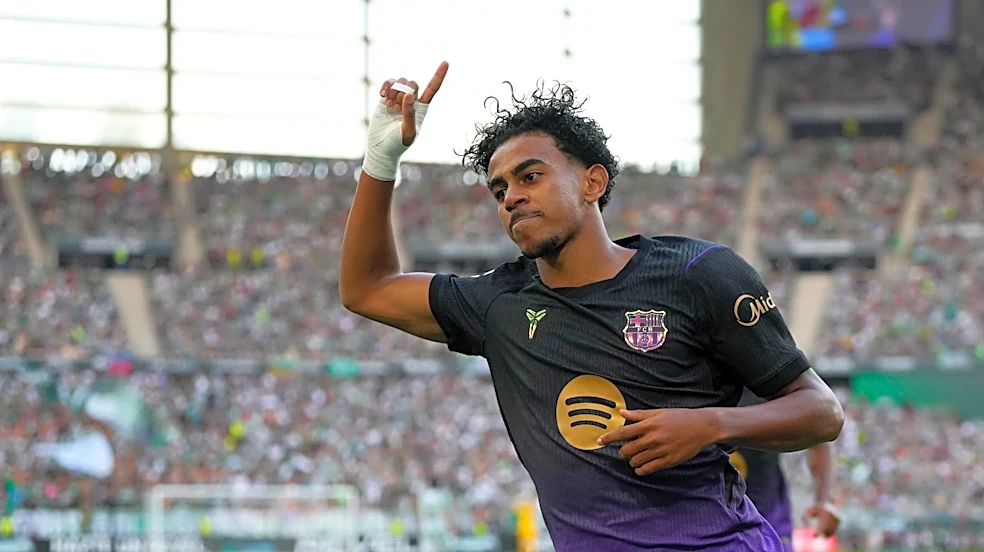 Is Lamine Yamal playing the best football of his young Barcelona career right now?