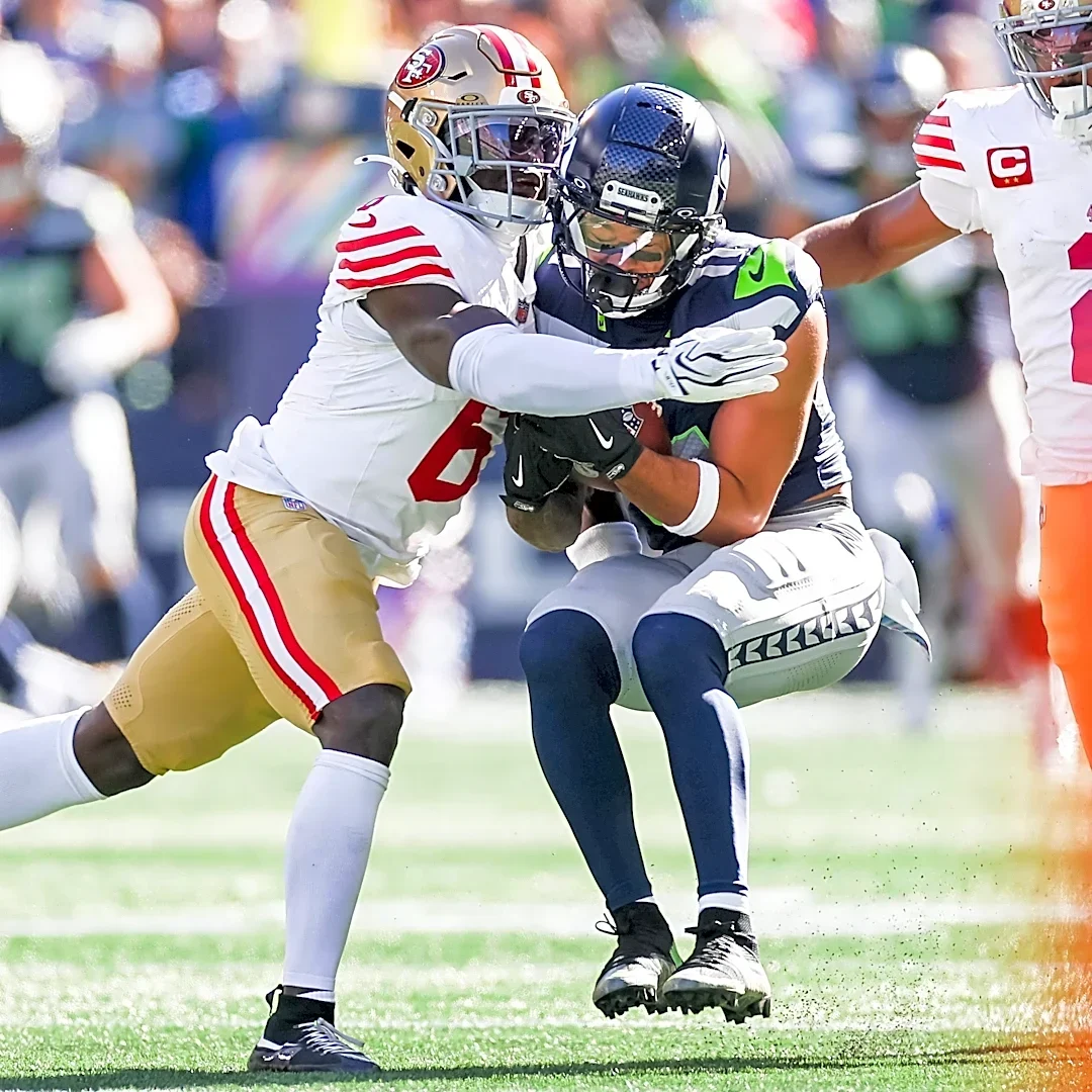 NFL fines 49ers player for crucial uncalled illegal hit on Jaxon Smith-Njigba on final drive