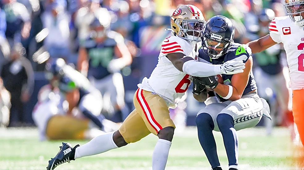NFL fines 49ers player for crucial uncalled illegal hit on Jaxon Smith-Njigba on final drive