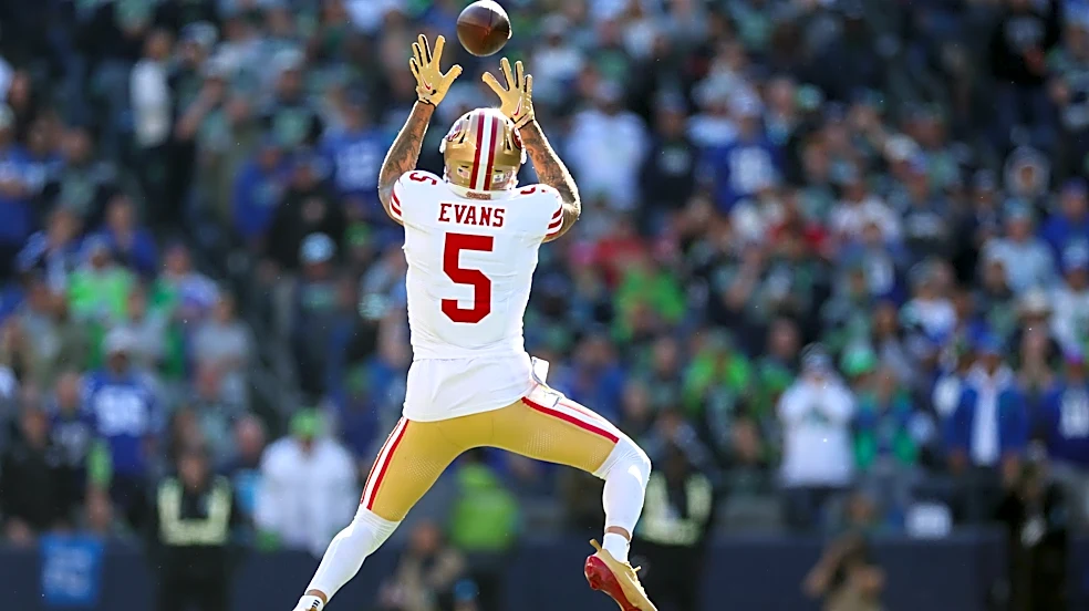 Mike Evans among 6 questionable players for 49ers vs. Commanders