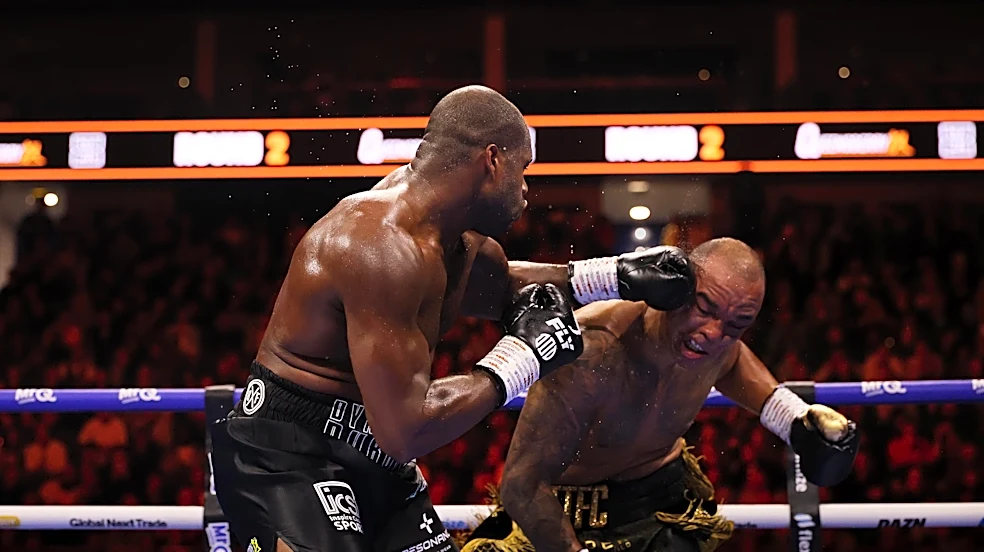 AND STILL! Daniel Dubois steamrolls Fabio Wardley with early TKO to retain heavyweight title | Video
