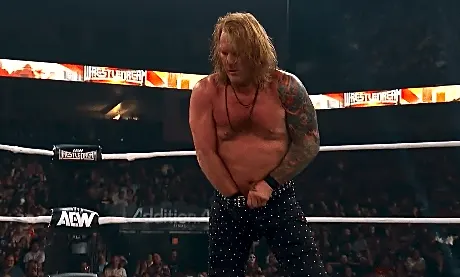 Jericho and Nick Wayne stayed below the belt at AEW WrestleDream