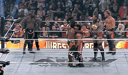 New Level could be done with Swerve after dropping the AEW Trios titles at WrestleDream