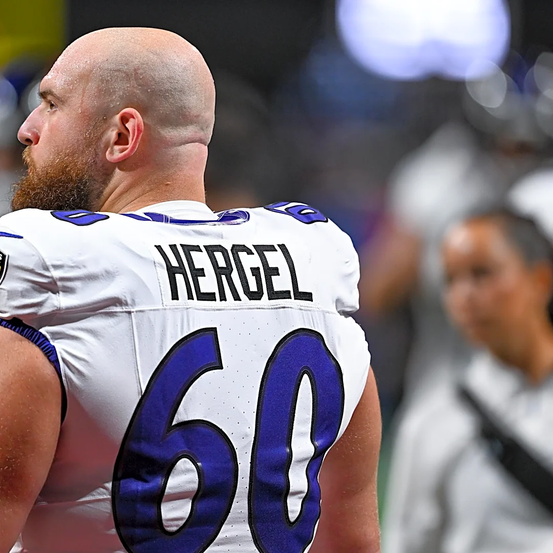 Ravens elevate OL Chuma Edoga, Kyle Hergel for Week 6 vs. Browns