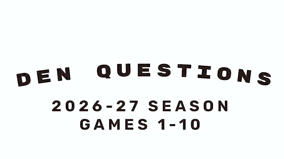 Den Questions: Start of the AntBall Era