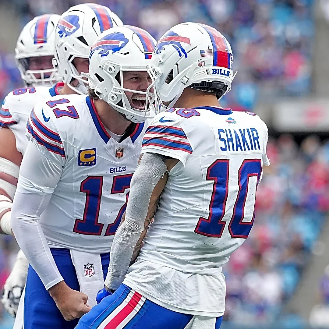 Who is Josh Allen throwing to in Las Vegas Raiders-Buffalo Bills Week 6 matchup?