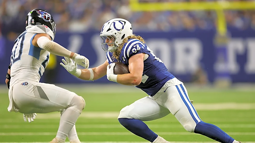 Colts TE Tyler Warren considered ‘game time decision’ for upcoming clash against Titans
