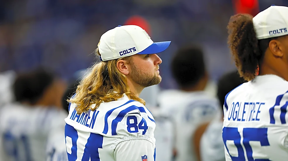 Colts tight end Tyler Warren announced among inactives against Titans for Week 6