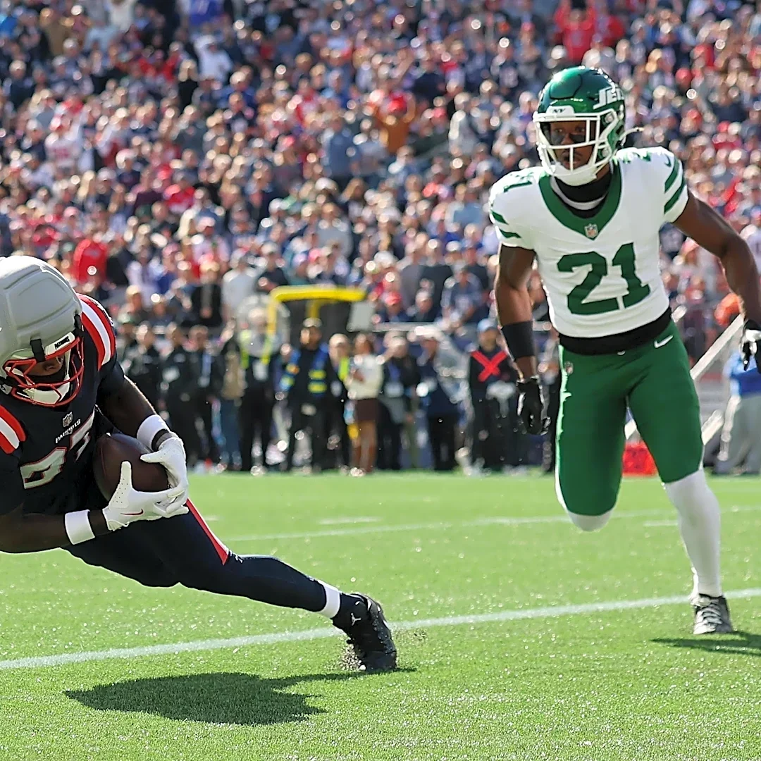 Romeo Doubs injury: Patriots WR suffers injury on touchdown catch vs. Jets