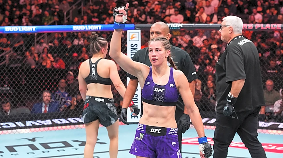 Jasmine Jasudavicius believes Erin Blanchfield made mistake of underestimating her at UFC Edmonton