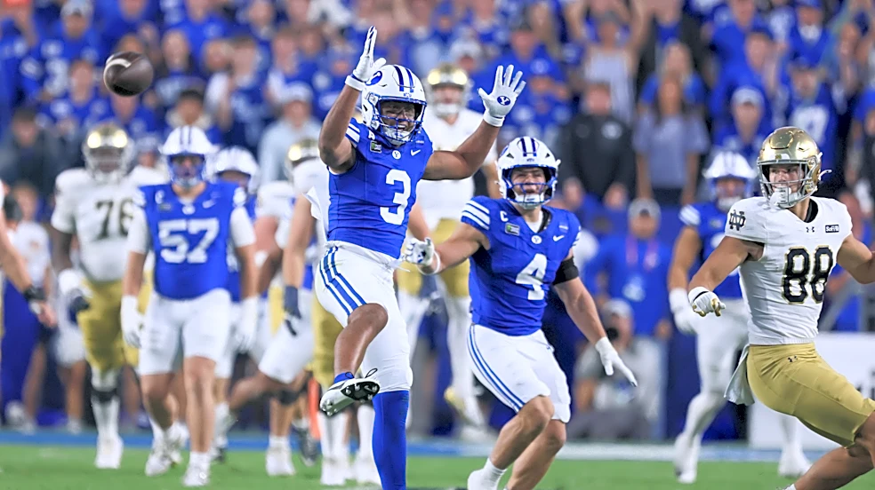BYU Moves into Top 2 of AP Poll after Notre Dame Win