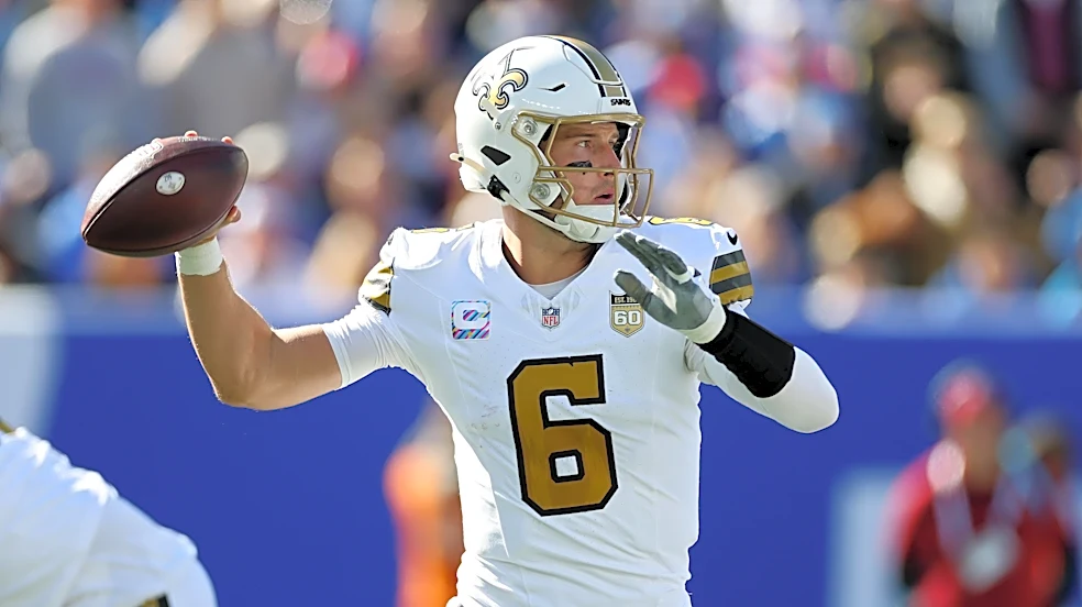 Saints beat Giants 34-27 to improve to 2-4