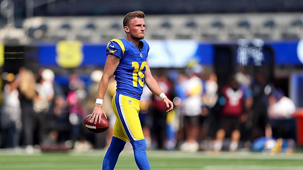 Blake Grupe on crutches, Rams likely need new kicker for Week 7