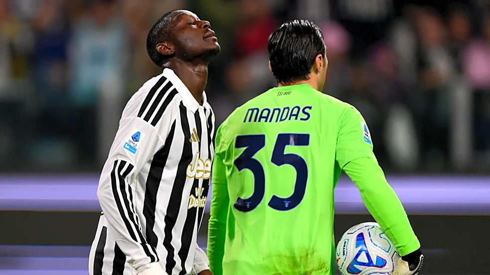 Juventus impotent in heavy loss to Lazio