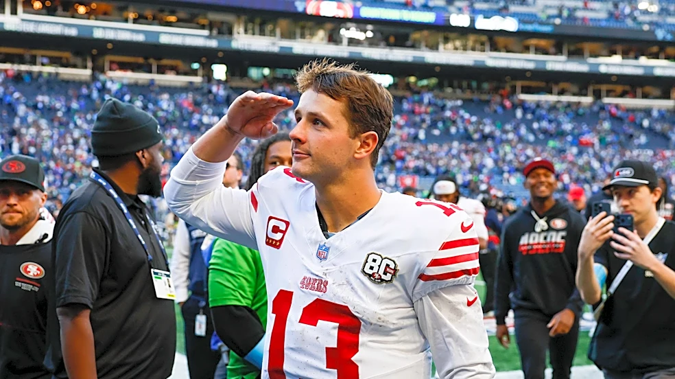 Brock Purdy and the 49ers can expect plenty of blitzing from the Commanders