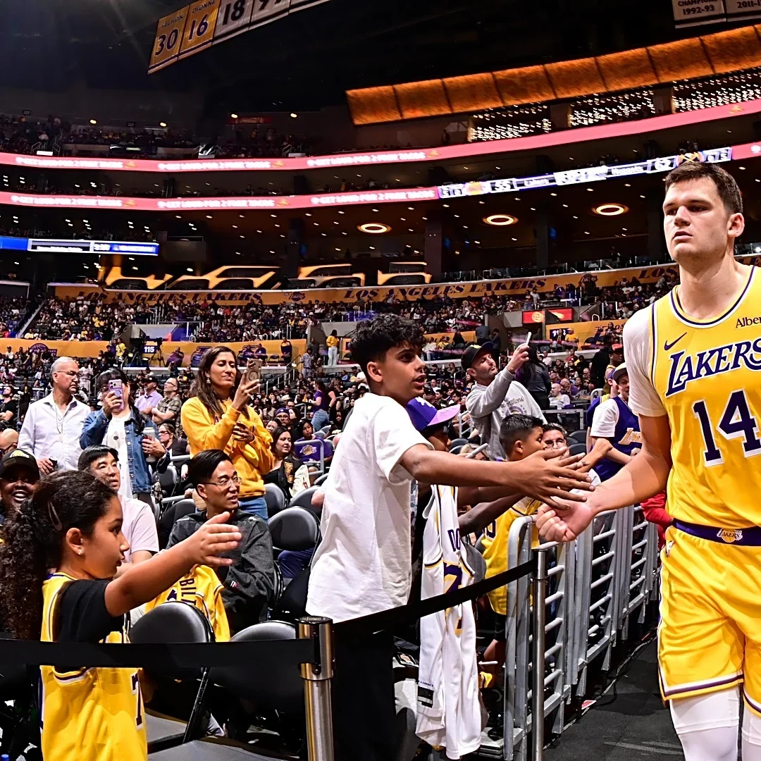 Walker Kessler is embracing playing for a storied franchise in the Lakers