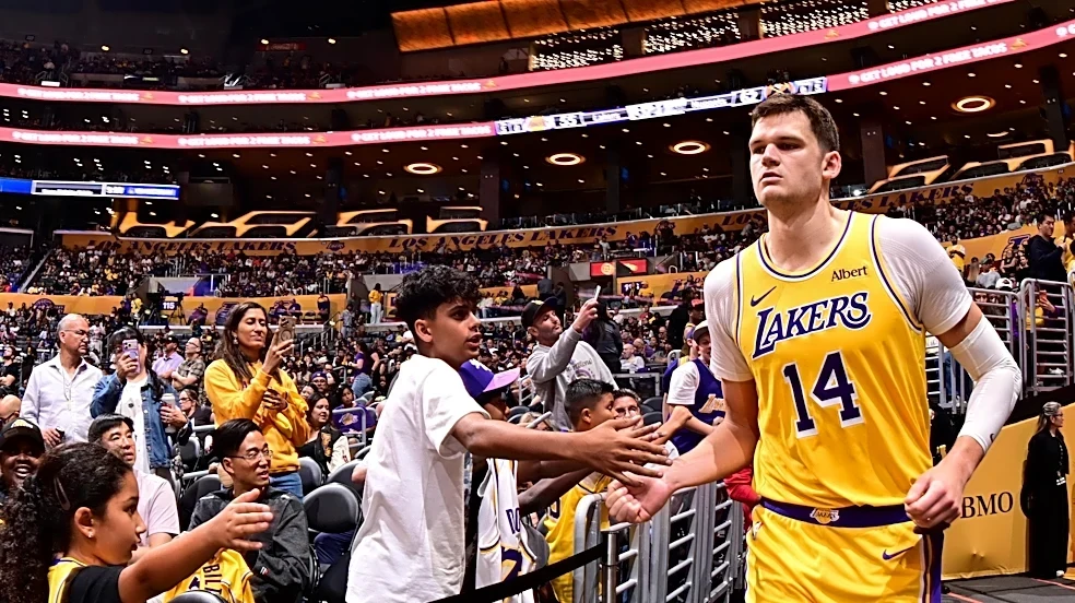 Walker Kessler is embracing playing for a storied franchise in the Lakers