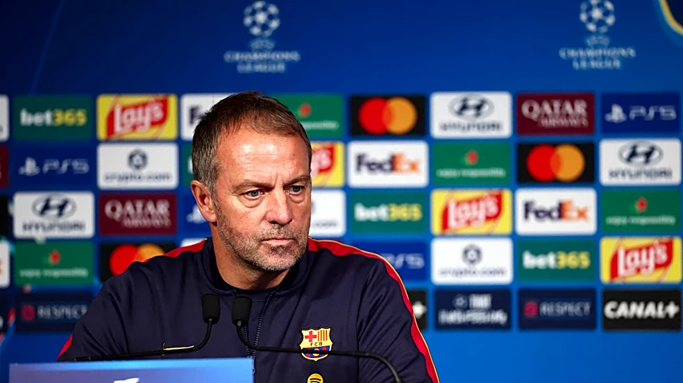 ‘Rodri or Frenkie de Jong could play there’ – Hansi Flick offers update on Barcelona’s defensive options ahead of PSG test