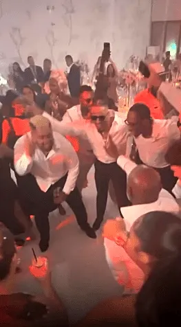 Solo Sikoa had himself a time at Carmelo Hayes & Kelani Jordan’s wedding