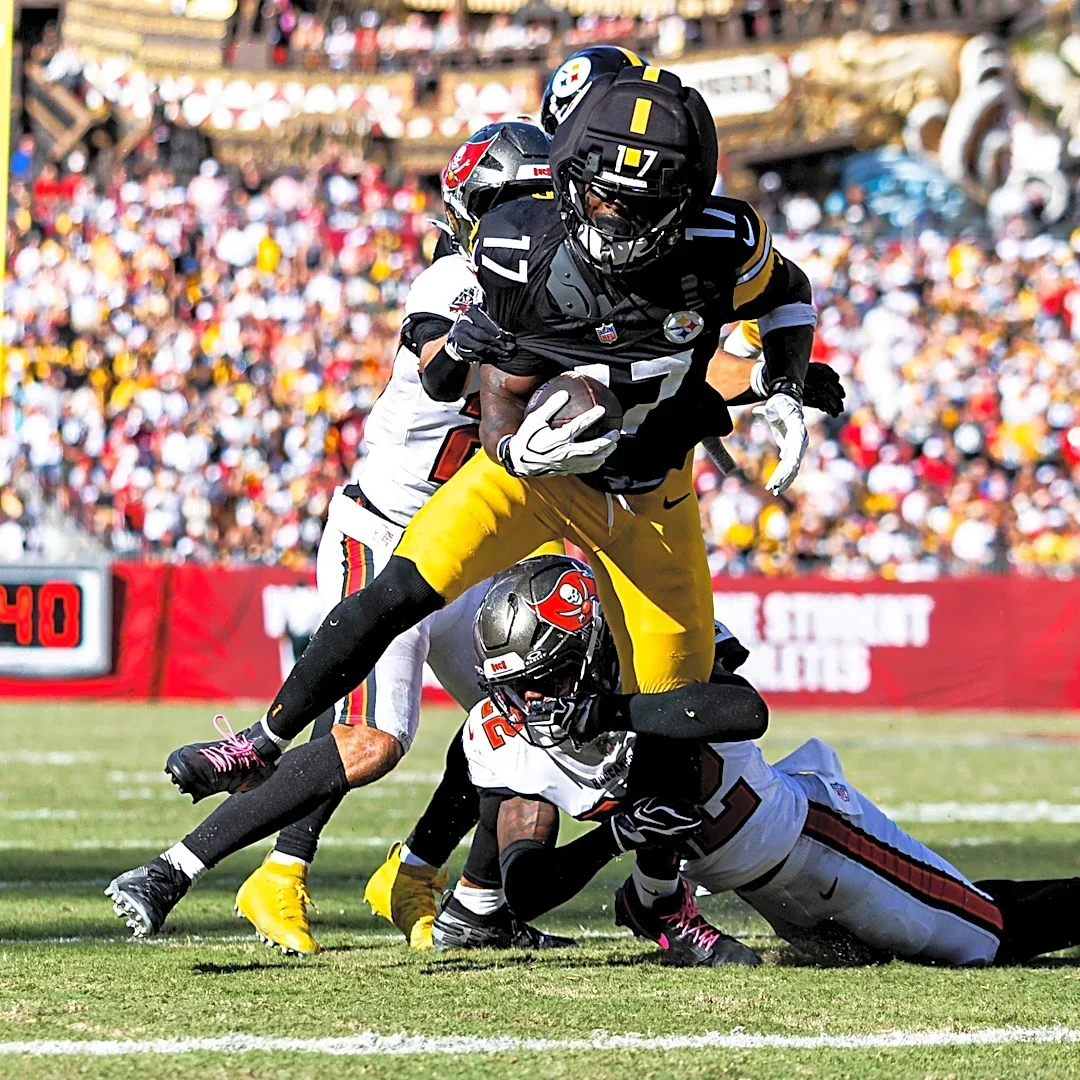 Steelers fans can vote for rookie Germie Bernard as FedEx Air & Ground player of the week