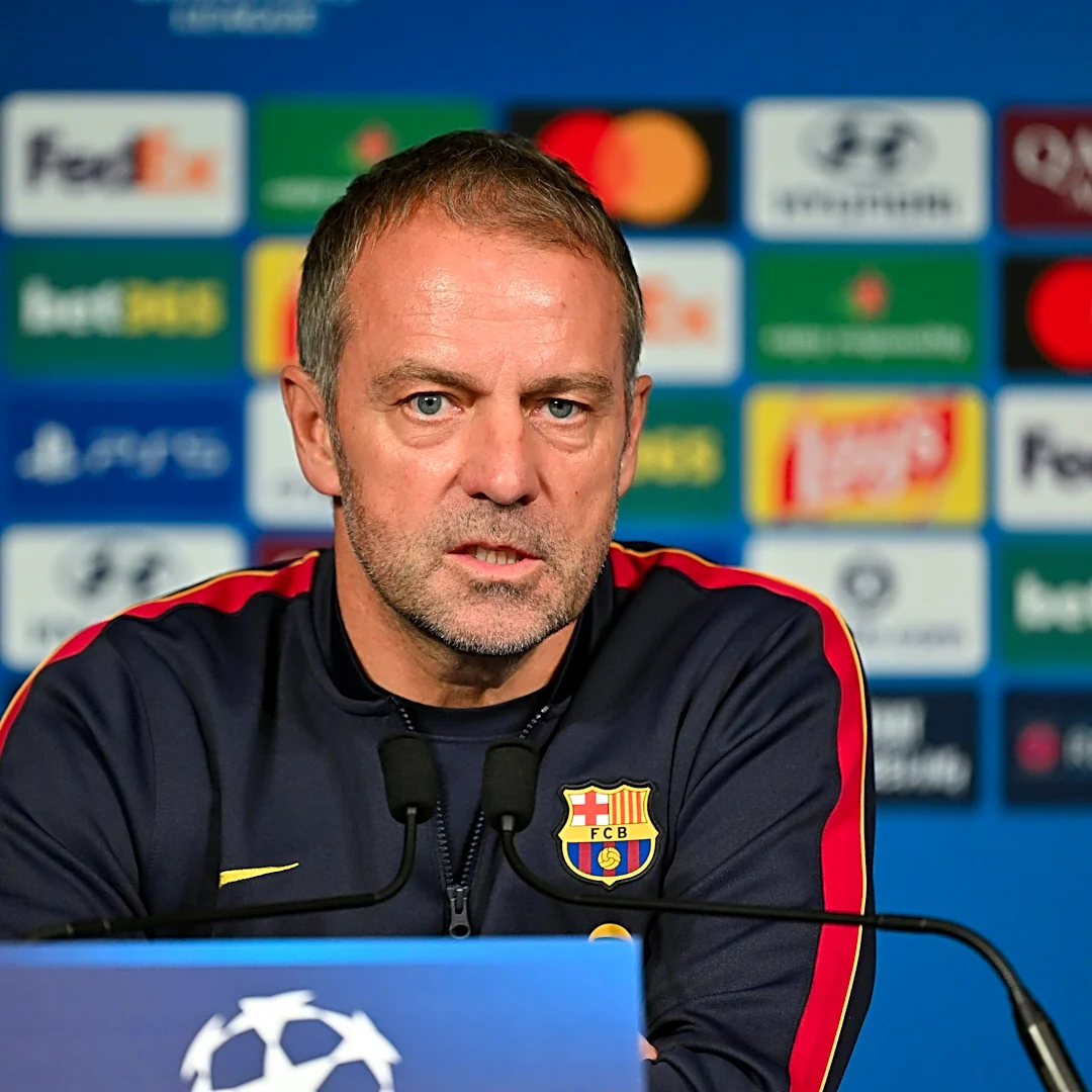 ‘It’s always a risk’ – Hansi Flick talks Barcelona’s high line ahead of PSG test