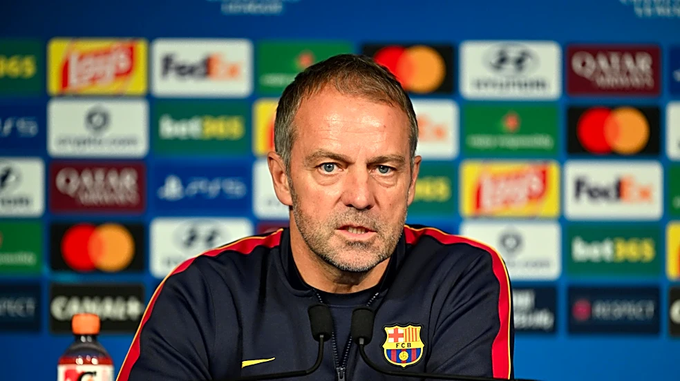 ‘It’s always a risk’ – Hansi Flick talks Barcelona’s high line ahead of PSG test