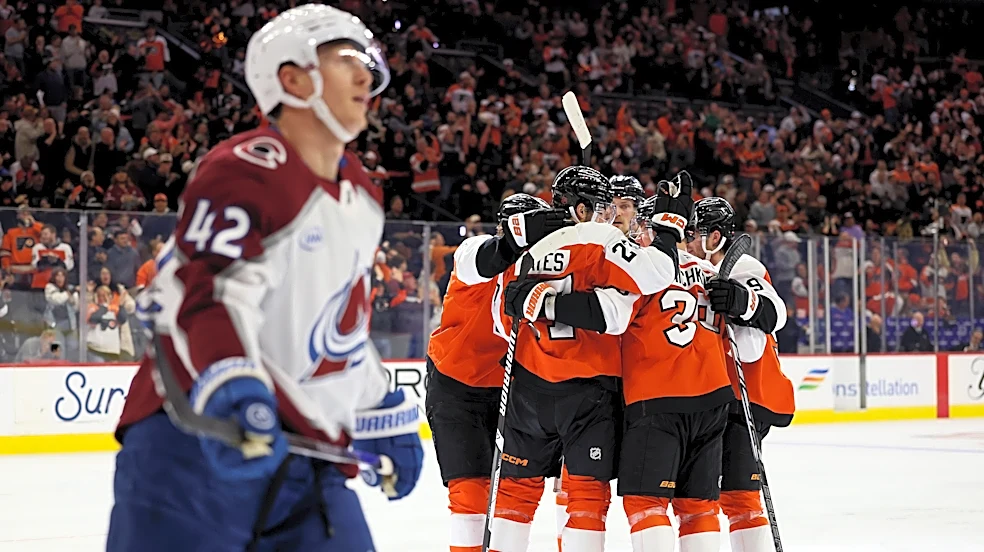 Recap: Avalanche play ghost in 3-2 loss to Philly