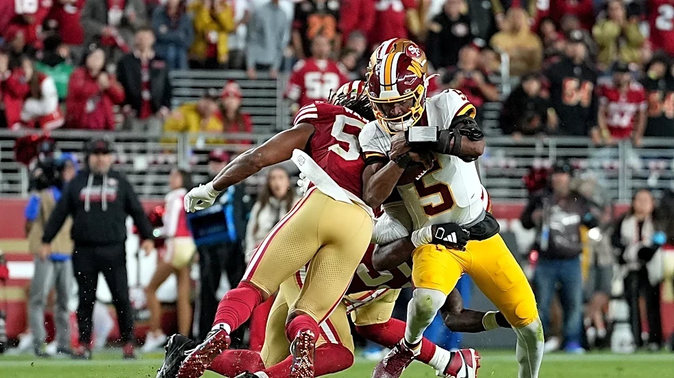 NFC West standings: 49ers survive late Commanders rally, Seahawks fall further behind