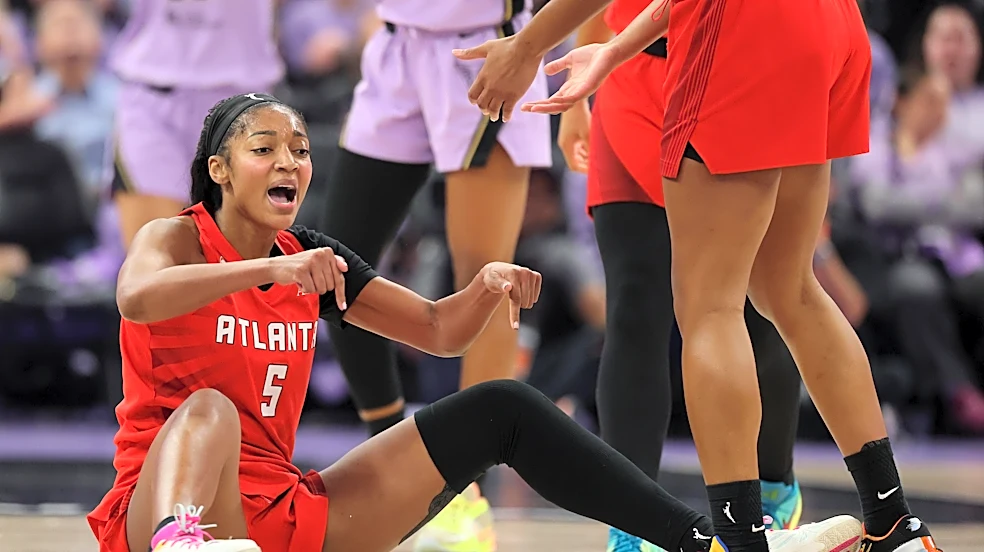 Angel Reese refused to allow the Atlanta Dream to lose Game 2 of the WNBA Finals to the Golden State Valkyries