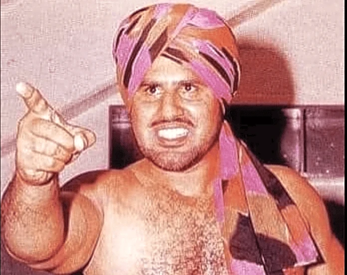 82-year-old wrestling legend injures ringside fan with sword