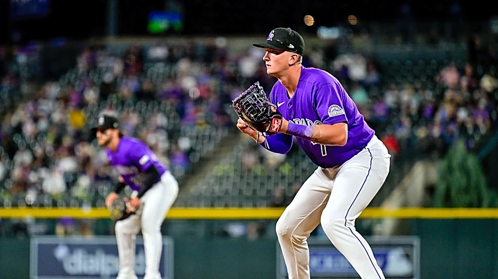 What TJ Rumfield’s defense brings to the Rockies