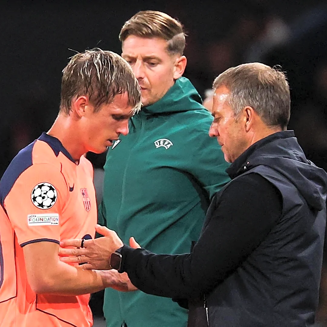 Barcelona fear Dani Olmo could miss key fixtures with latest injury setback