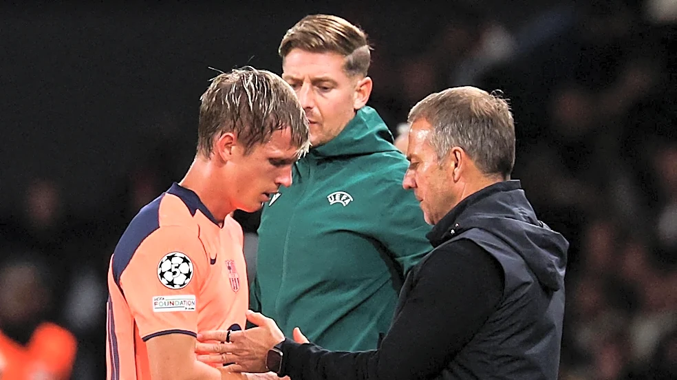 Barcelona fear Dani Olmo could miss key fixtures with latest injury setback
