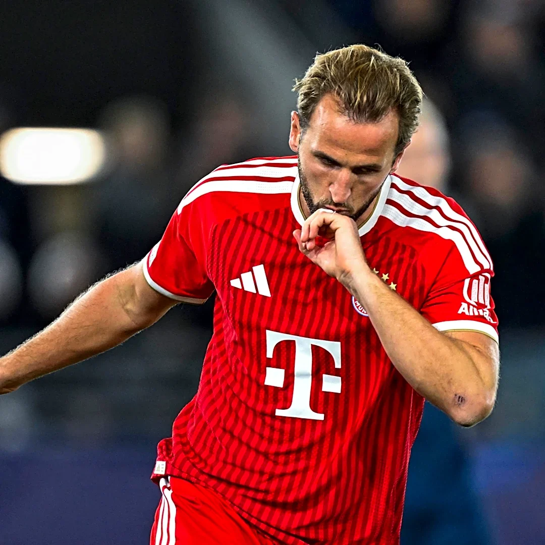 Harry Kane matches Bayern Munich legend Thomas Müller in Champions League goals