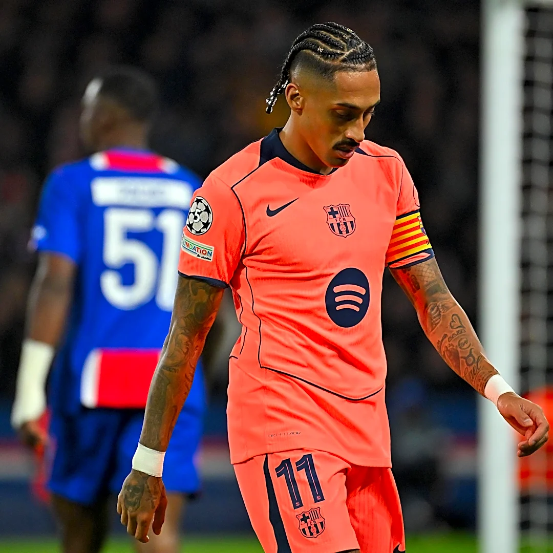 ‘This doesn’t affect El Clasico’ – Raphinha gives his verdict on Barcelona’s Champions League defeat to PSG