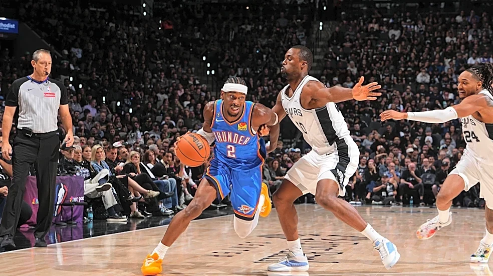 Poor first half dooms Spurs in season opening loss to Thunder