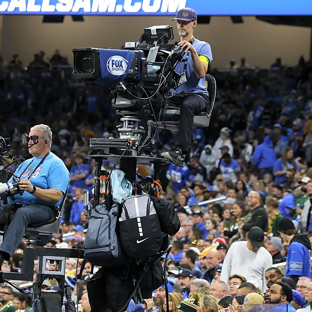 Packers vs. Lions Week 7 TV Broadcast Map
