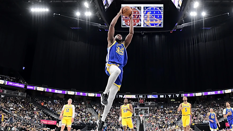 Warriors rule Charles Bassey out for season opener against Lakers