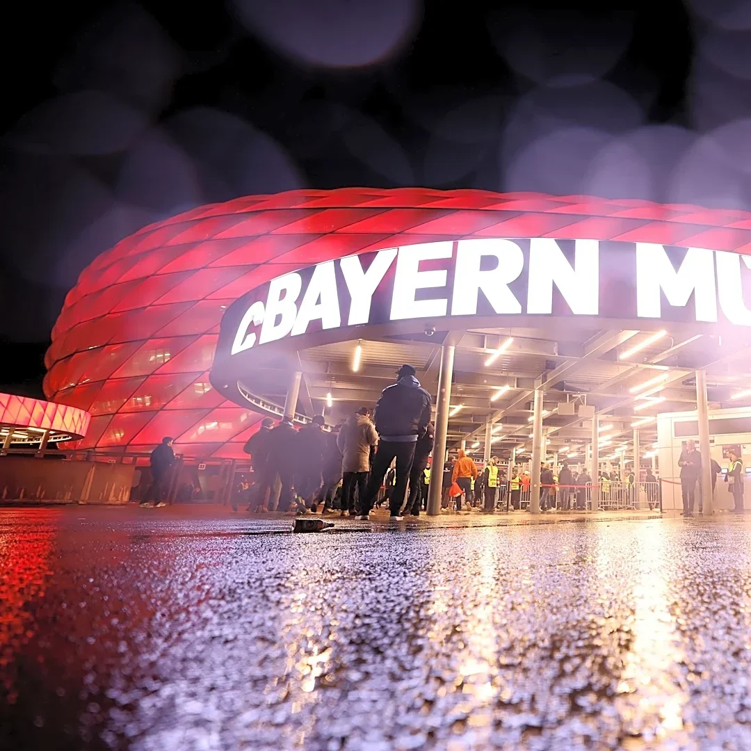 At halftime, Bayern Munich and Arsenal are battling for statistical superiority