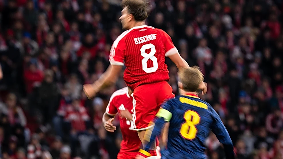 Tom Bischof happy to be on the pitch in Bayern Munich’s draw with Arsenal